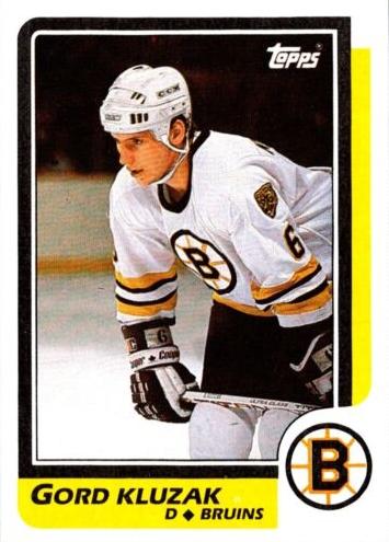1986 Gord Kluzak #54