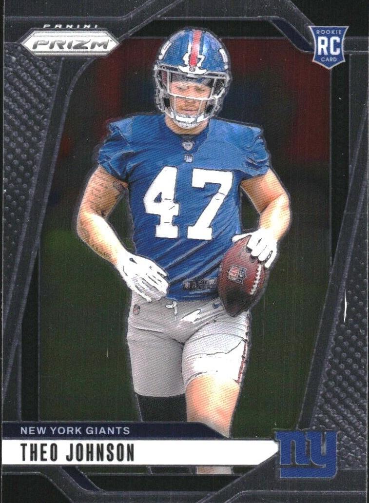 Theo Johnson 2024 Prizm Football card
