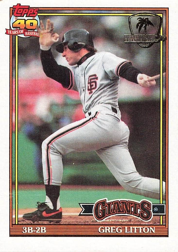 1991 Greg Litton #628