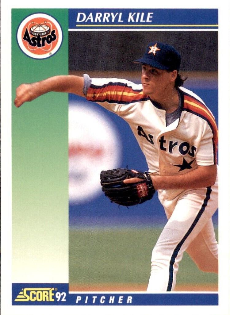 1992 Score Darryl Kile #494 card