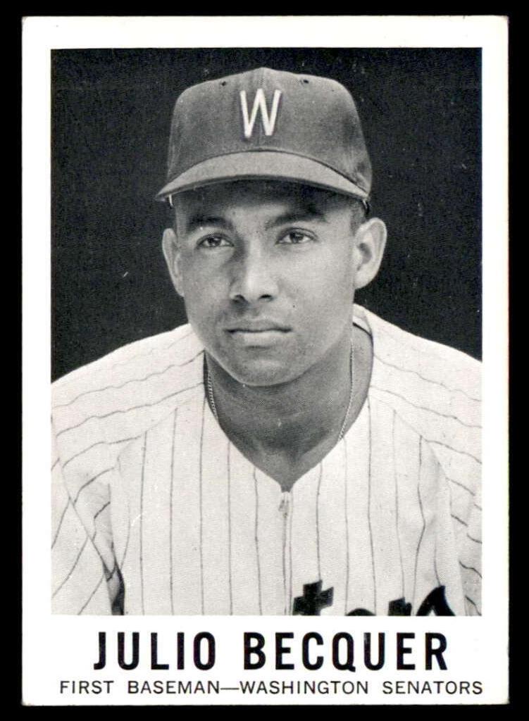 1960 Leaf Julio Becquer #43 card