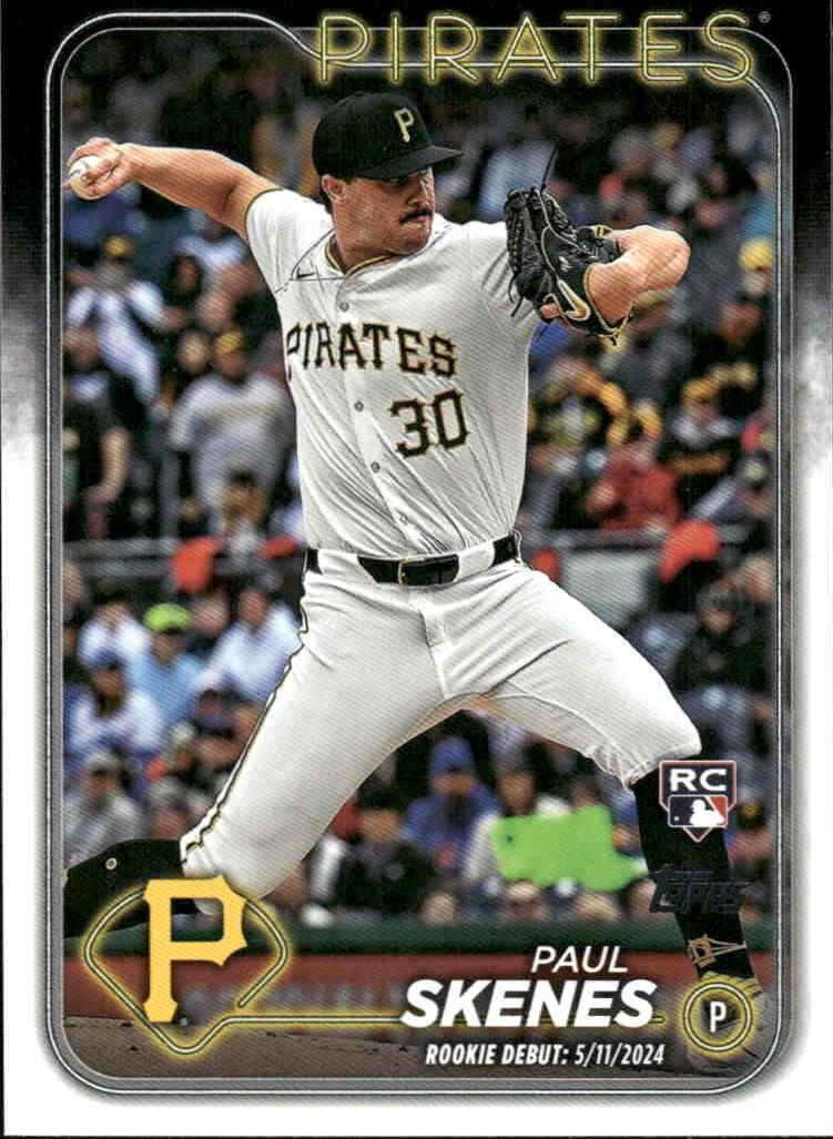 Paul Skenes 2024 Topps Update Baseball card