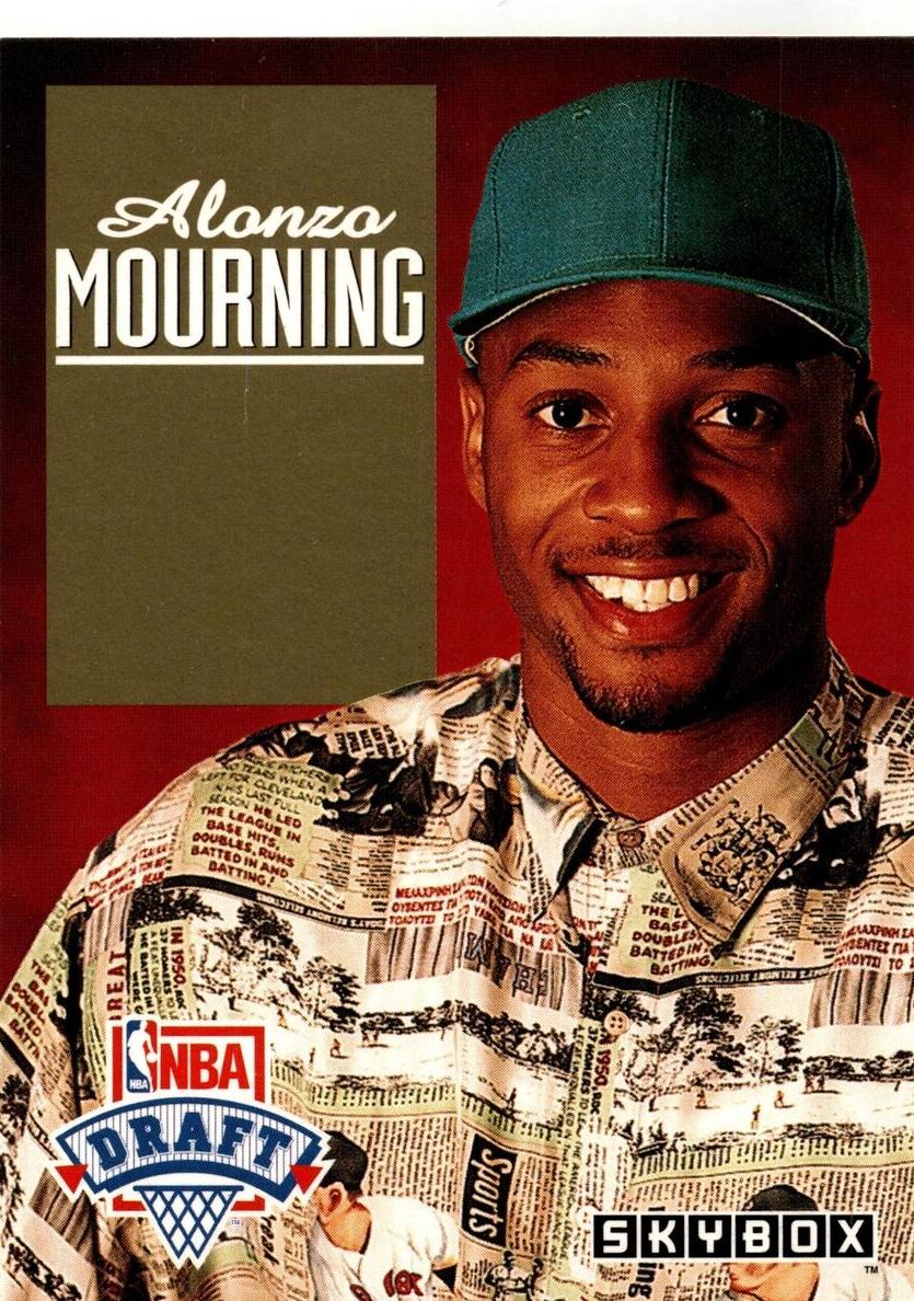 1992 Alonzo Mourning #DP2