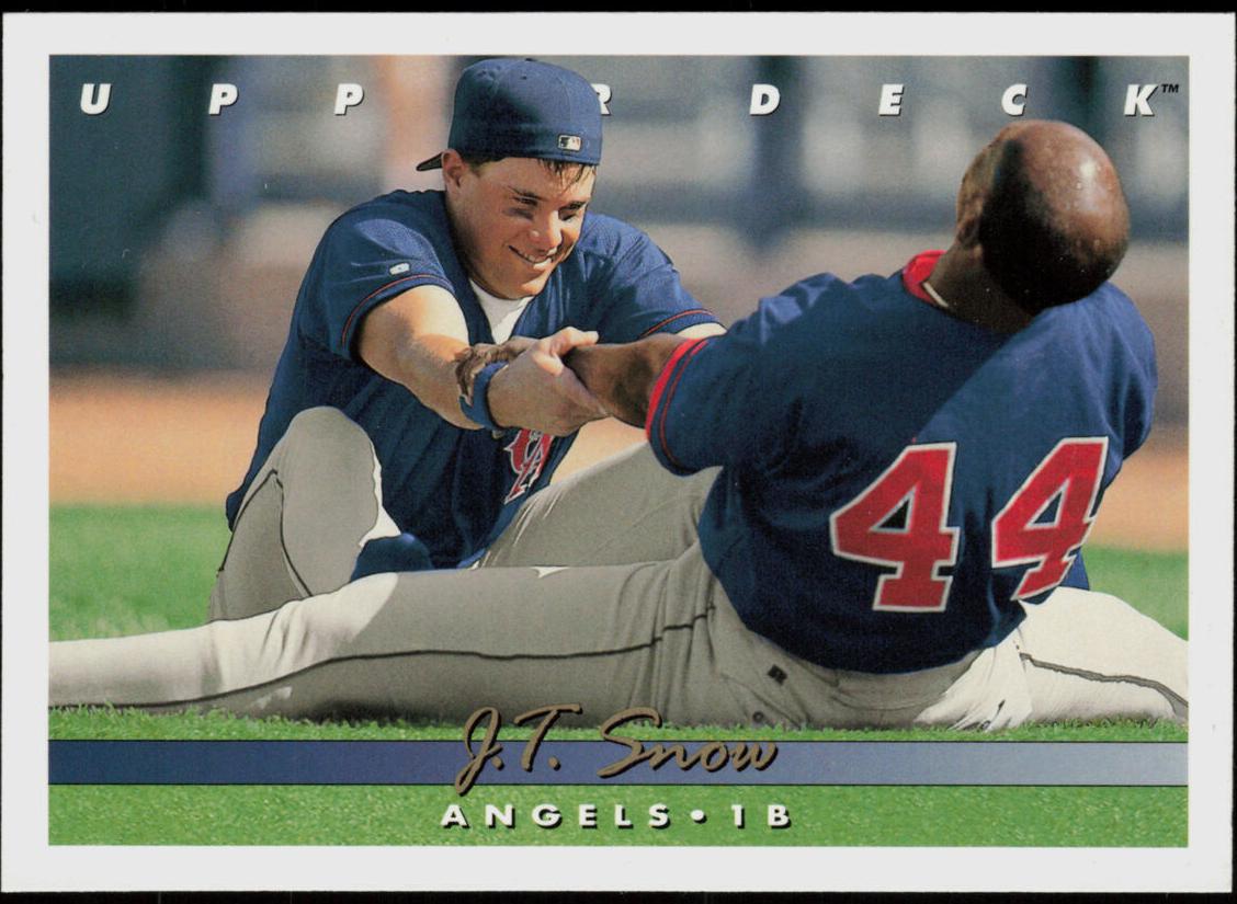 1993 Upper Deck J.T. Snow #785 card