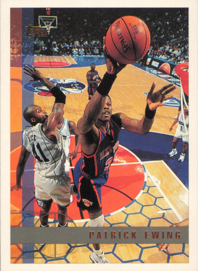 1997 Topps Patrick Ewing #32 card