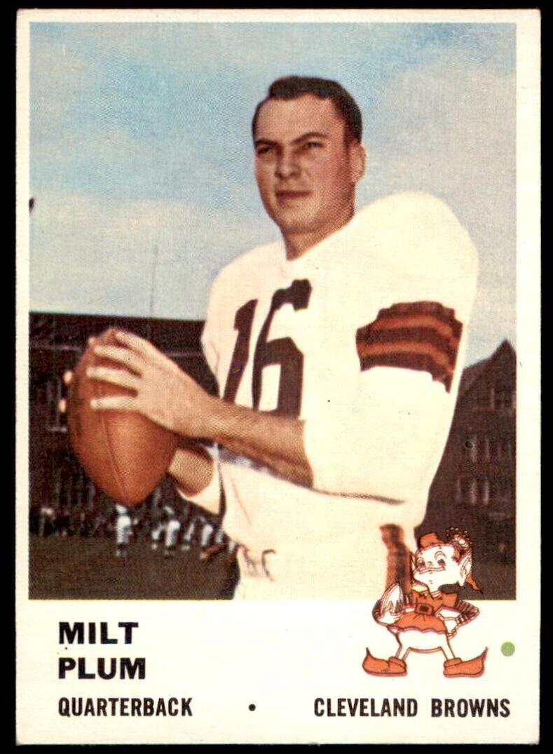 1961 Milt Plum #10