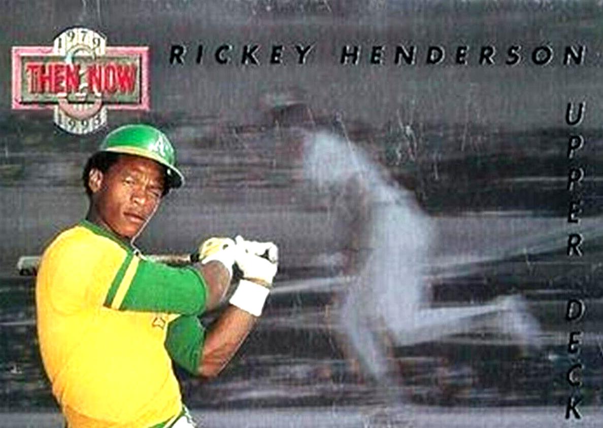 1993 Rickey Henderson [Then And Now] #TN3