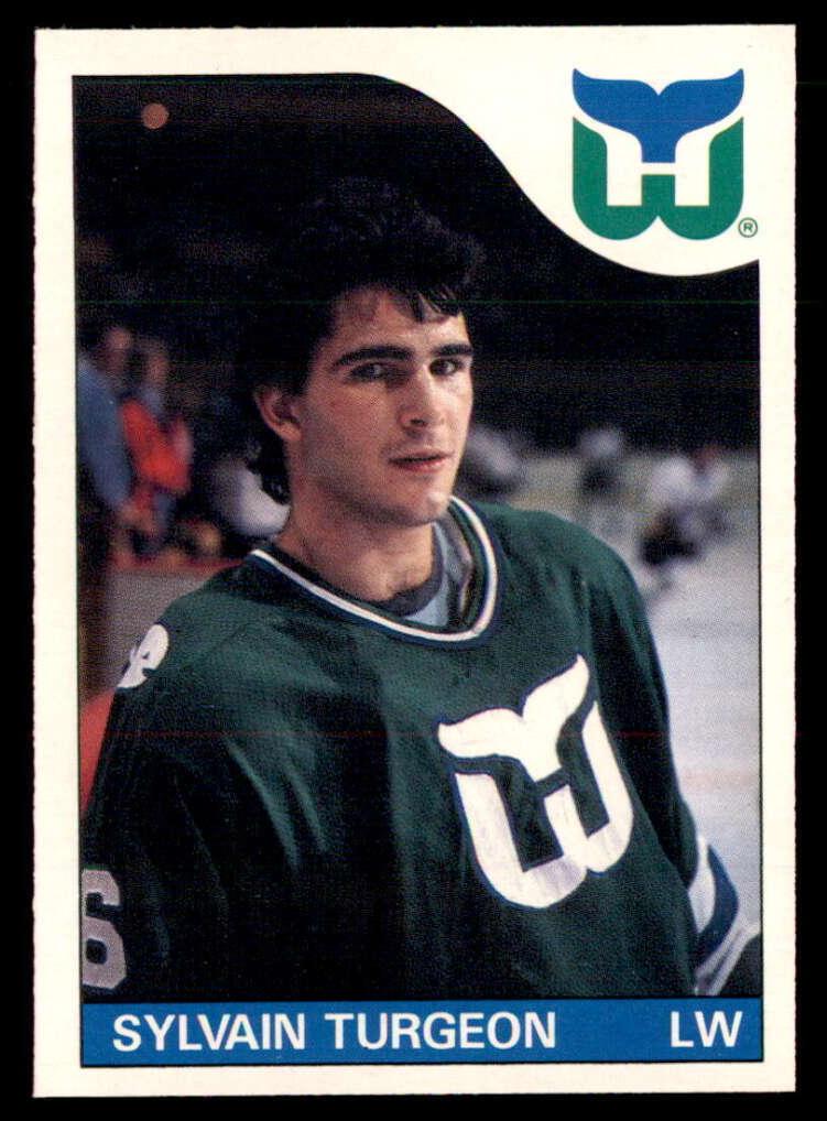 1985 O-Pee-Chee Sylvain Turgeon #43 card