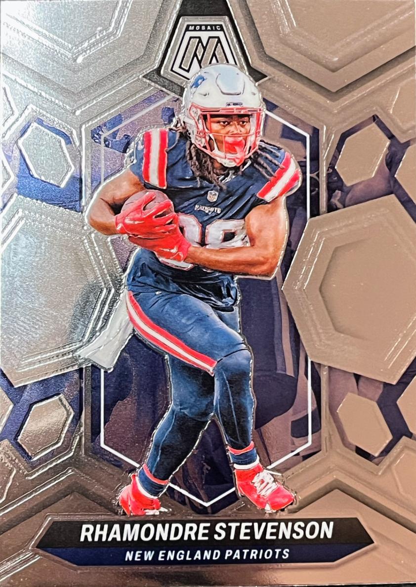 Rhamondre Stevenson 2024 Mosaic Football card