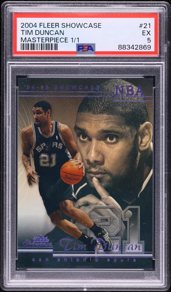 2004 Tim Duncan [Masterpiece] #21