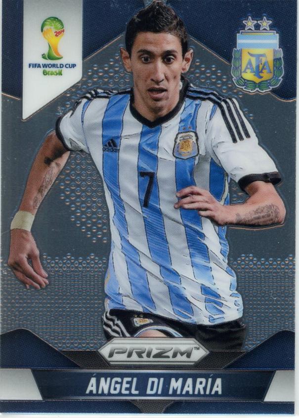 2014 Panini Prizm World Cup Angel Di Maria [Gold] #9 card