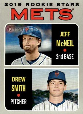 2019 Topps Heritage Jeff McNeil #348 card