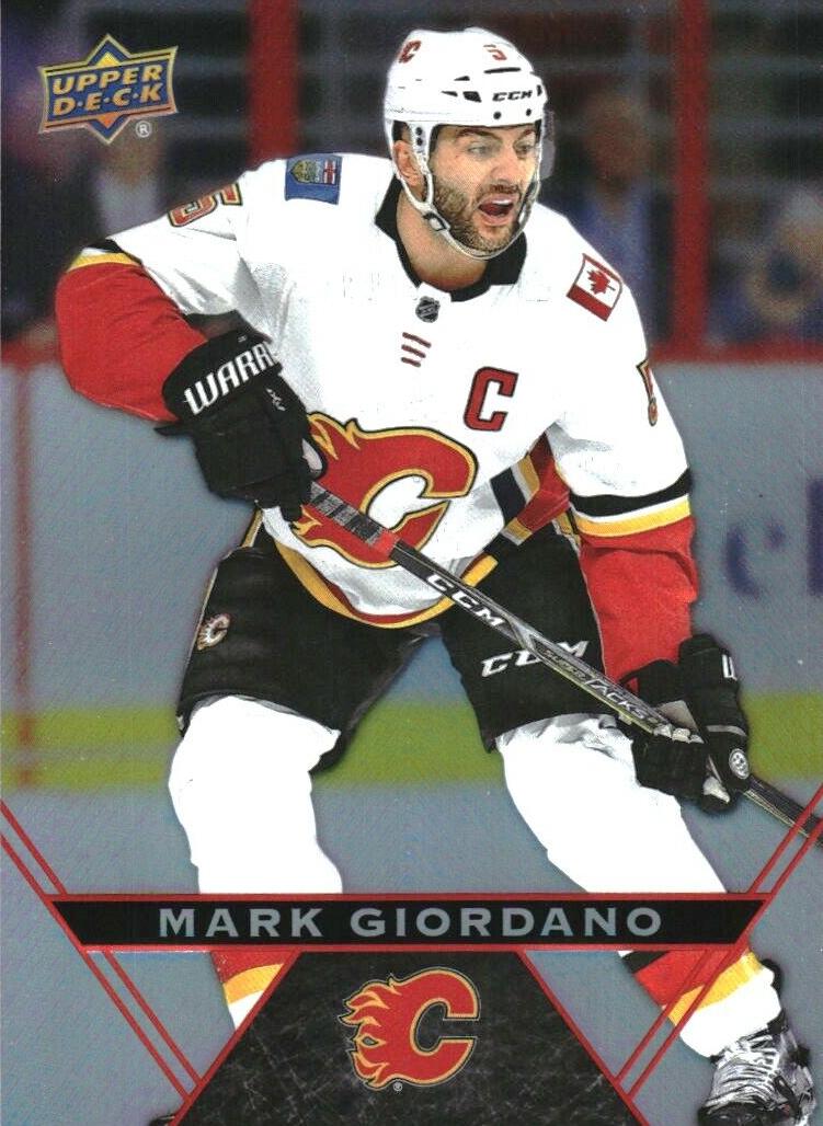 2018 Upper Deck Tim Hortons Mark Giordano #102 card
