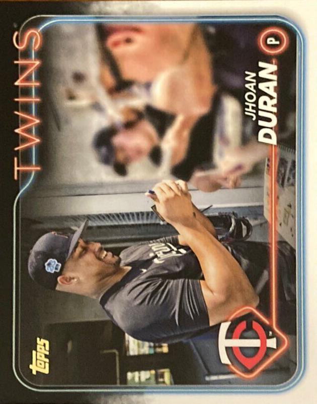 Jhoan Duran 2024 Topps Series 1 card