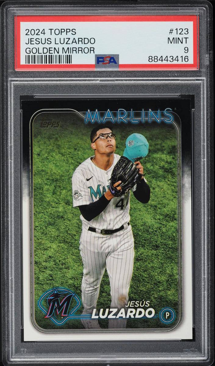 Jesus Luzardo 2024 Topps Series 1 card