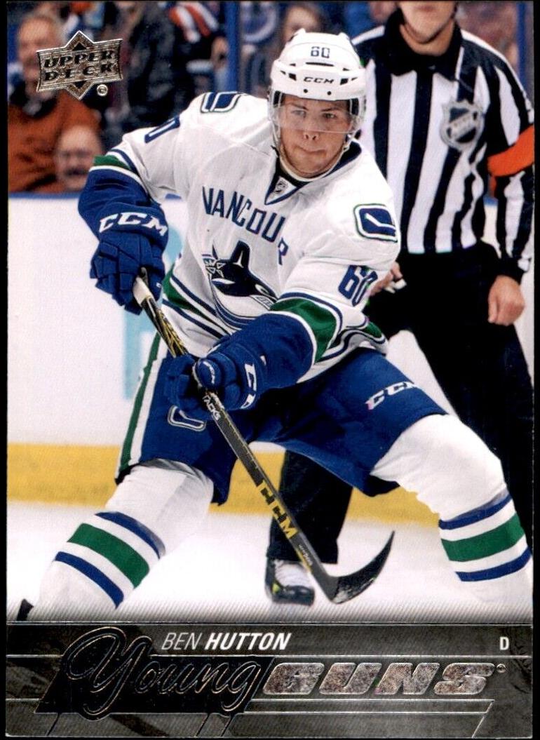 2015 Upper Deck Ben Hutton #232 card