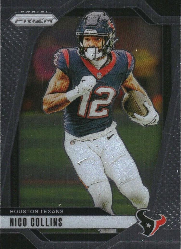 Nico Collins 2024 Prizm Football card