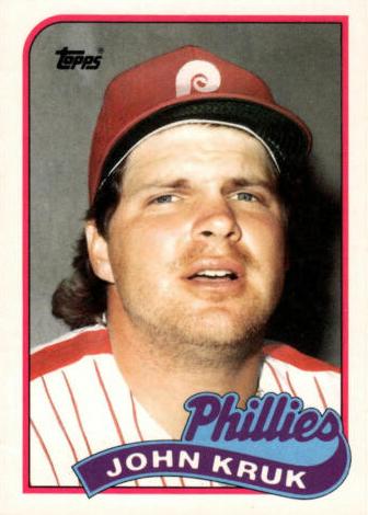 1989 John Kruk #63T