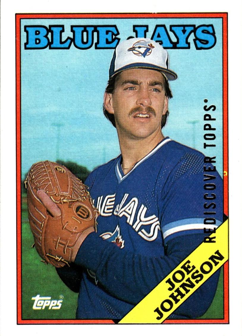 1988 Topps Joe Johnson #347 card