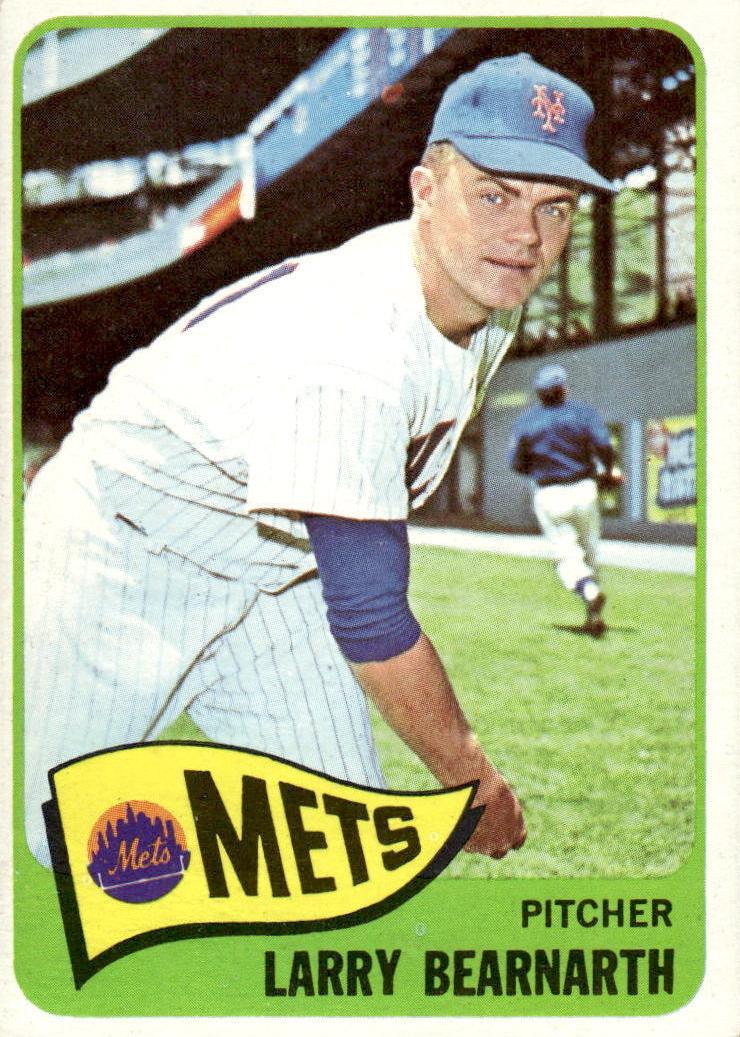 1965 Topps Larry Bearnarth #258 card