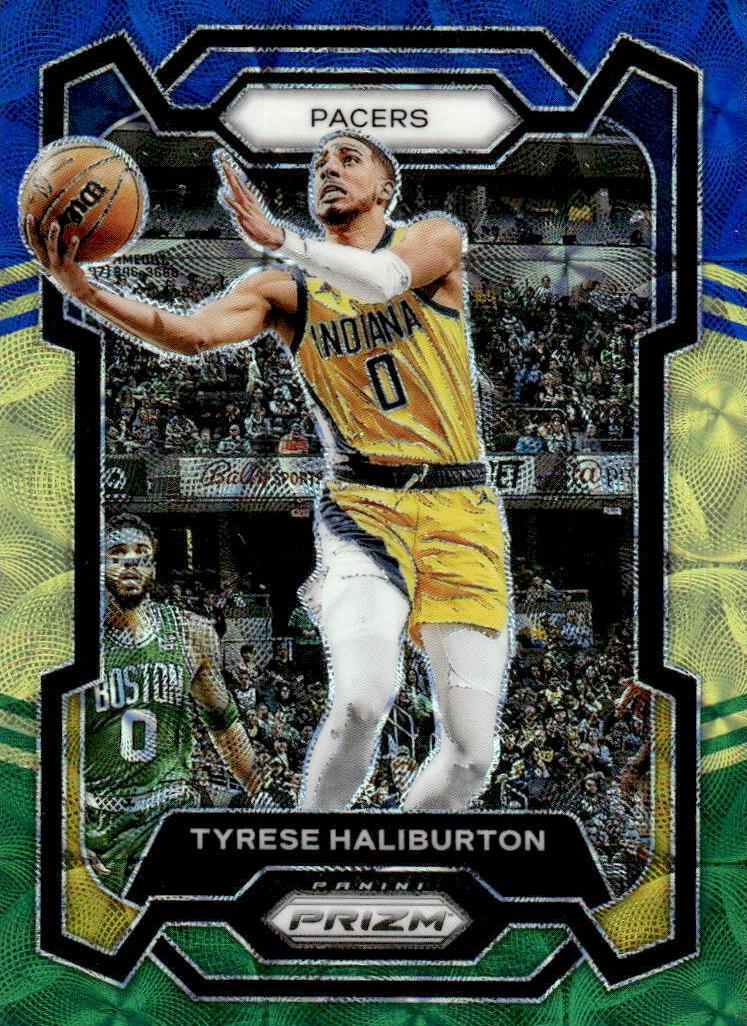 Tyrese Haliburton 2023-24 Prizm Basketball card