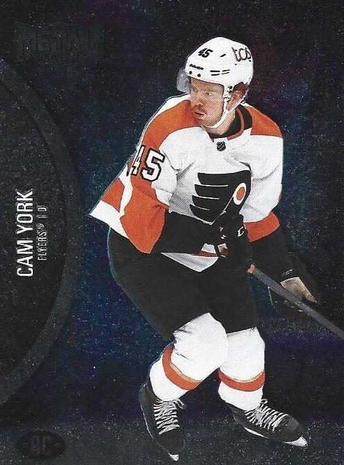 2021 Skybox Metal Universe Cam York [Purple Spectrum] #182 card