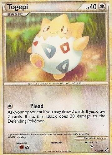 Togepi 2010 Pokemon HeartGold & SoulSilver Undaunted