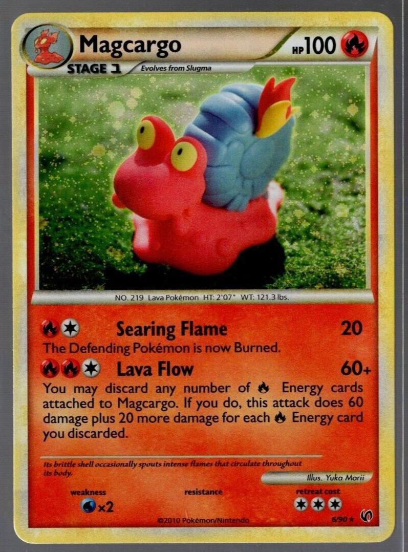 Magcargo 2010 Pokemon HeartGold & SoulSilver Undaunted