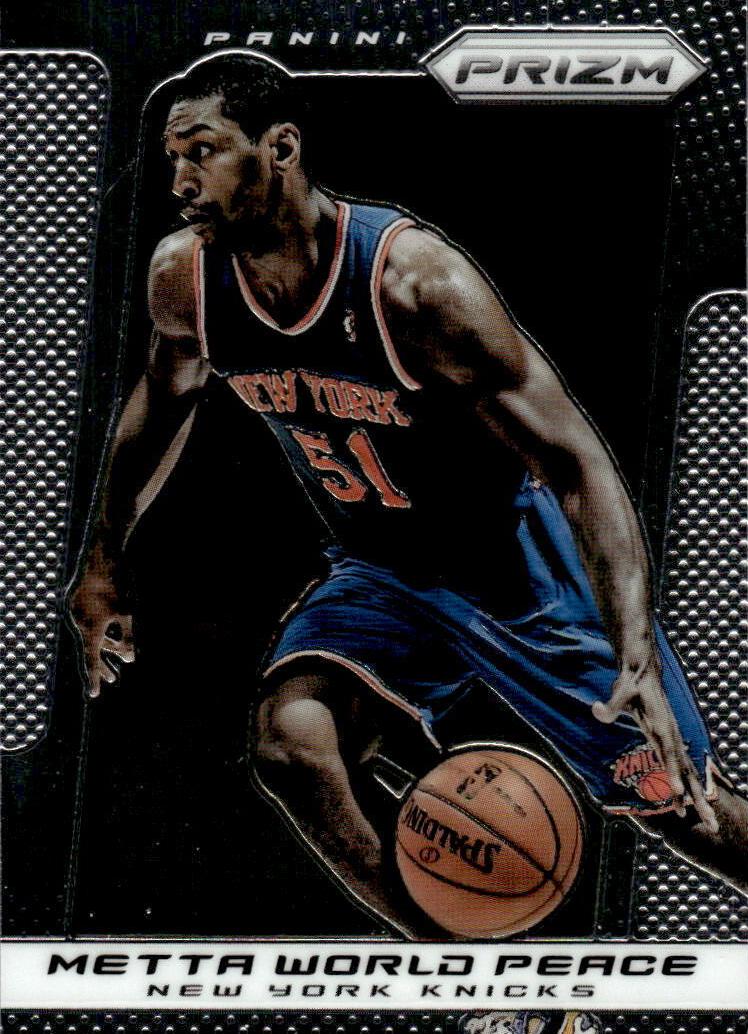 2013 Panini Prizm Metta World Peace #47 card