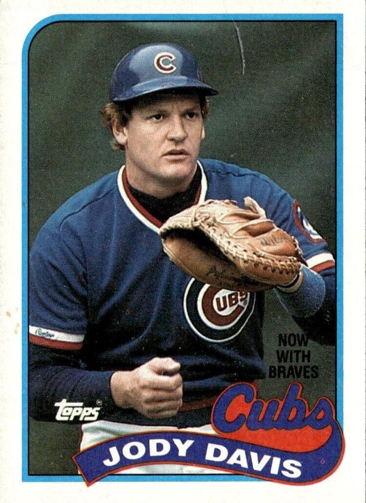 1989 Jody Davis #115