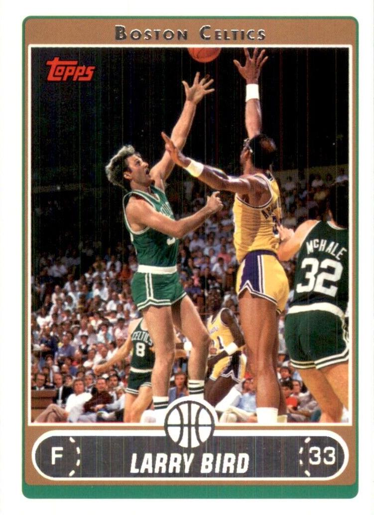 2006 Topps Larry Bird #33 card