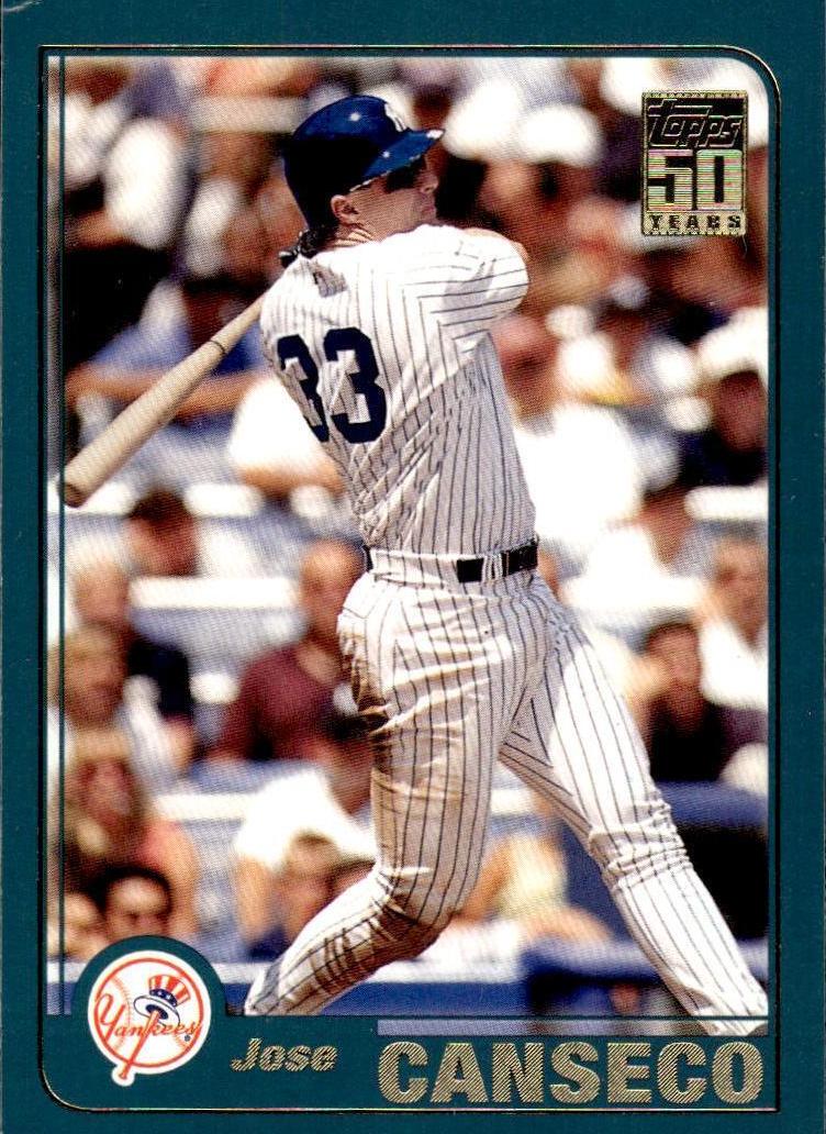 2001 Jose Canseco #61