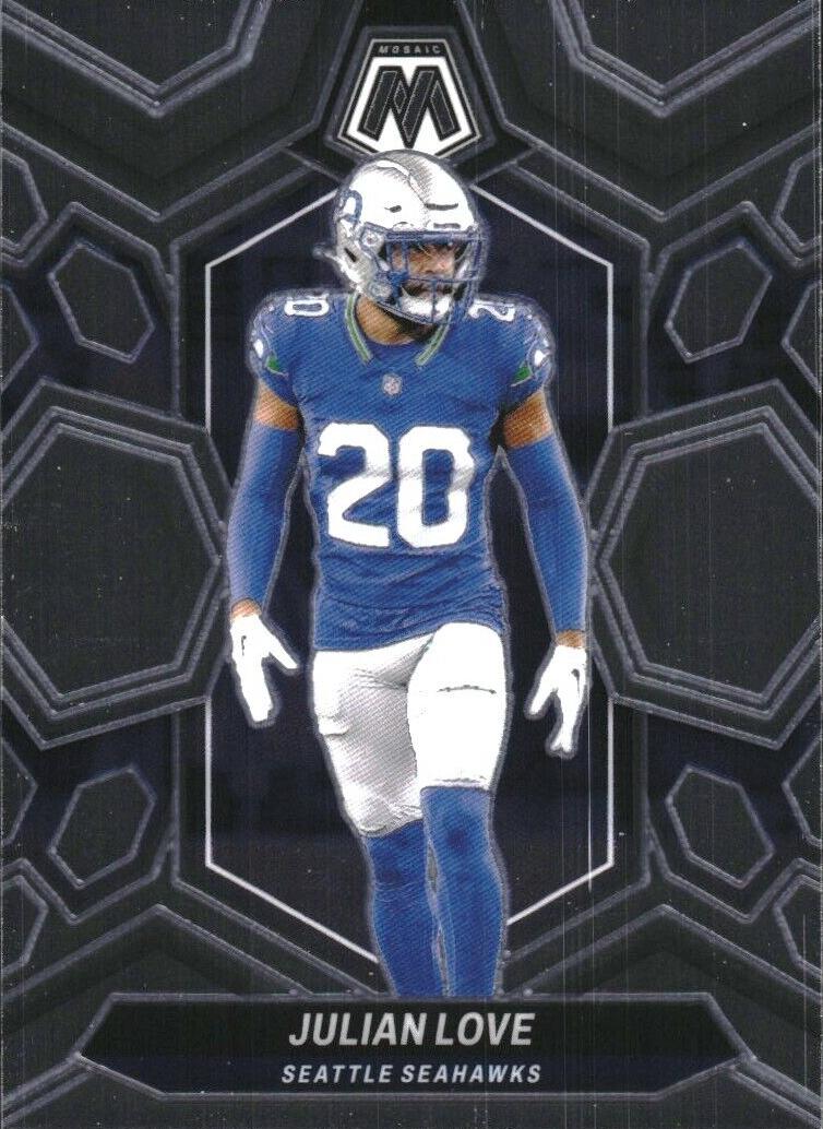 Julian Love 2024 Mosaic Football card