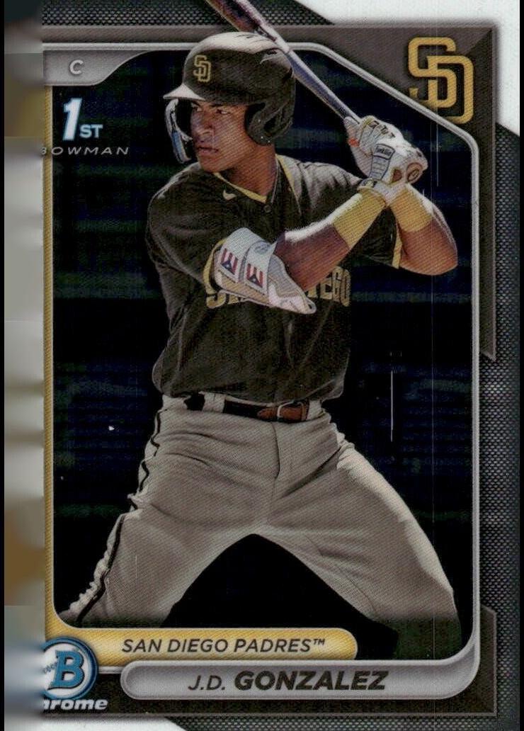 J.D. Gonzalez 2024 Bowman Chrome Prospects card