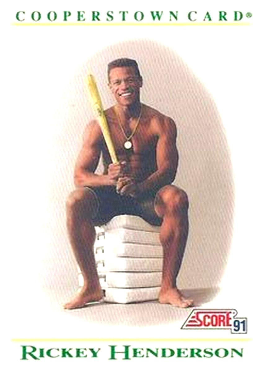 1991 Rickey Henderson #B4