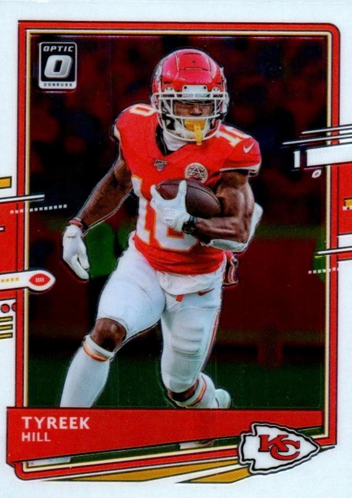 2020 Donruss Optic Tyreek Hill #2 card
