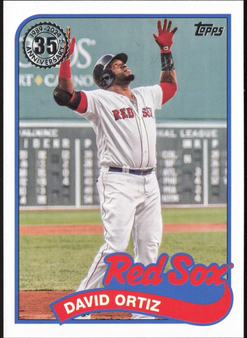 2024 Topps Update David Ortiz [Red] #89US-37 card