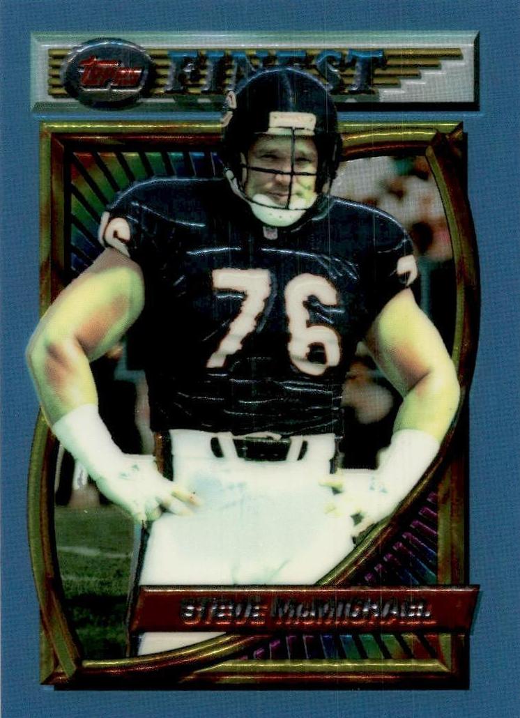 1994 Topps Finest Steve McMichael #4 card