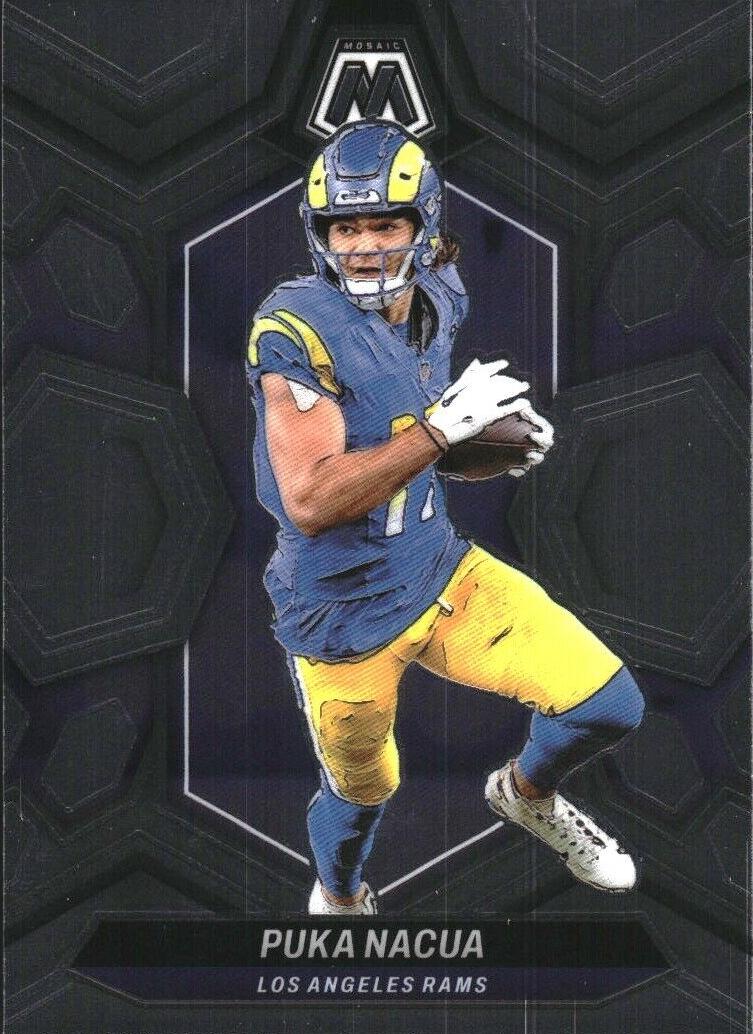 Puka Nacua 2024 Mosaic Football card