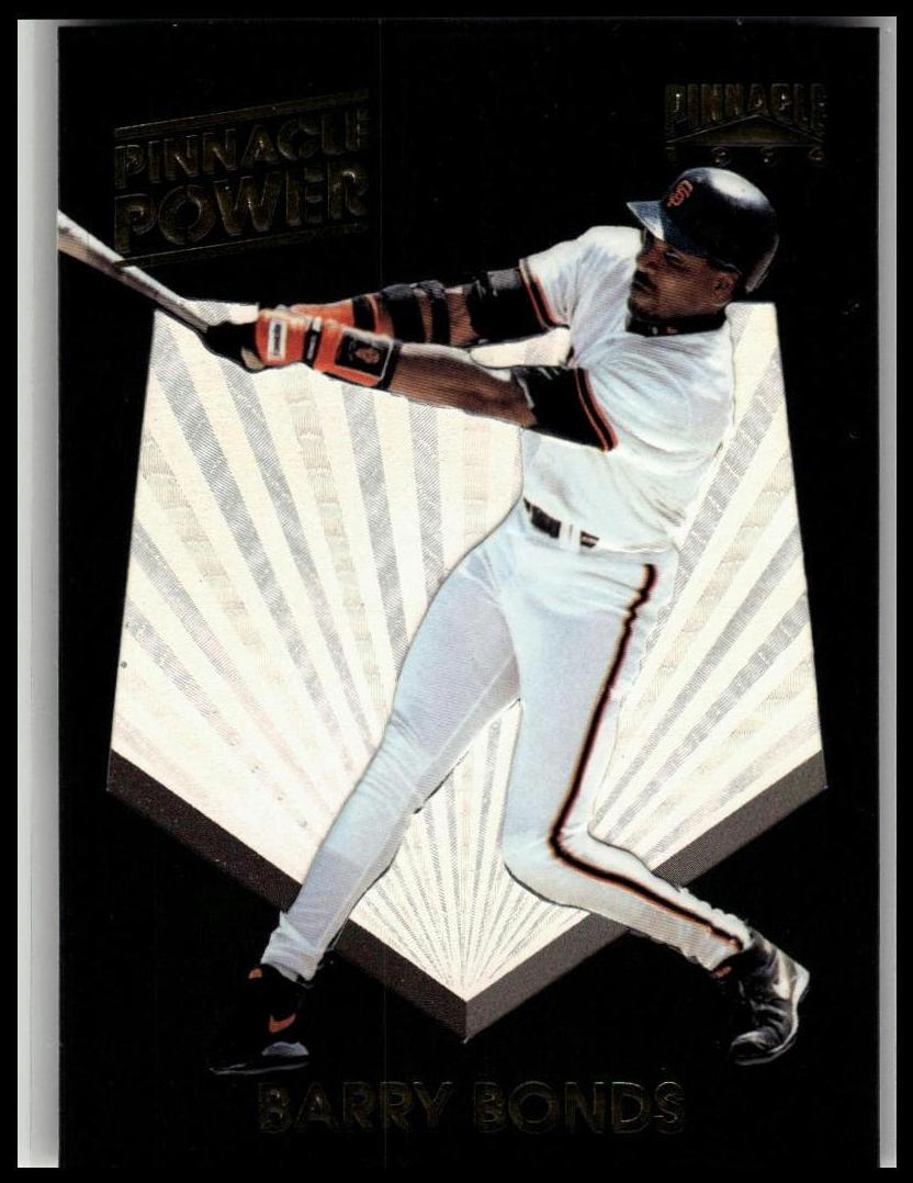 1996 Pinnacle Barry Bonds #5 card