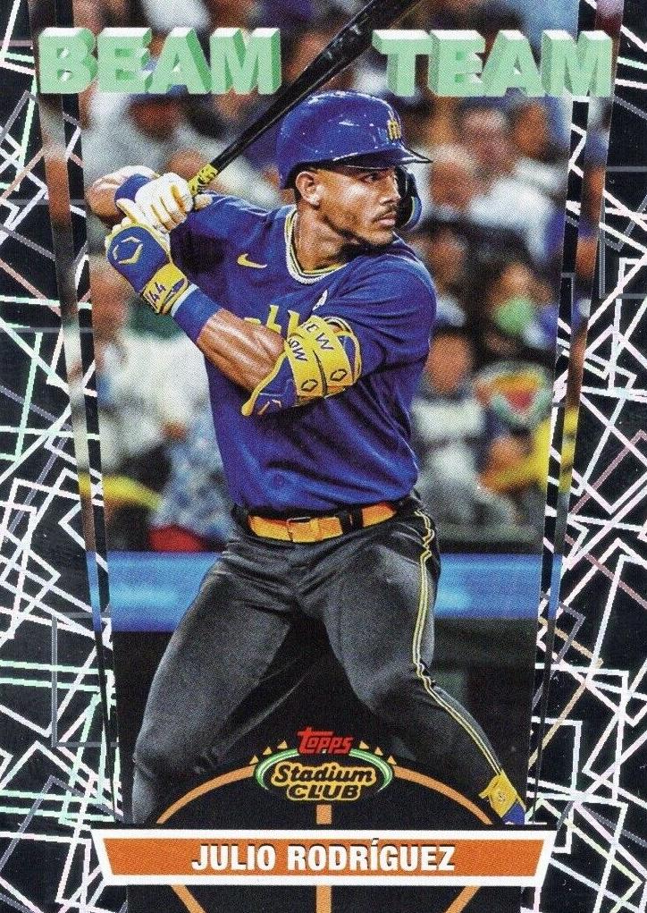 2024 Topps Stadium Club Beam Team Julio Rodriguez #BT-10 card