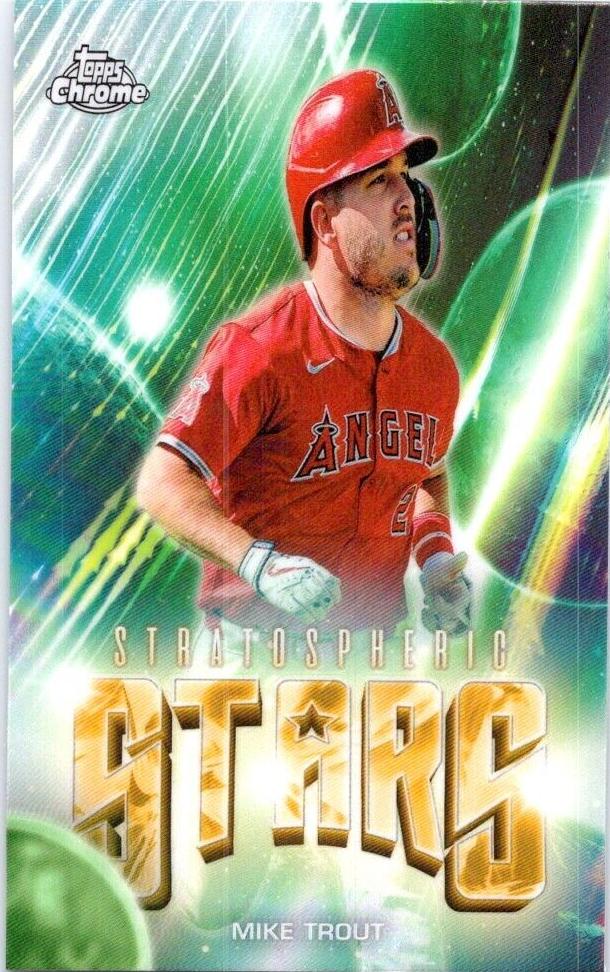 2024 Topps Chrome Update Mike Trout #SSC-7 card