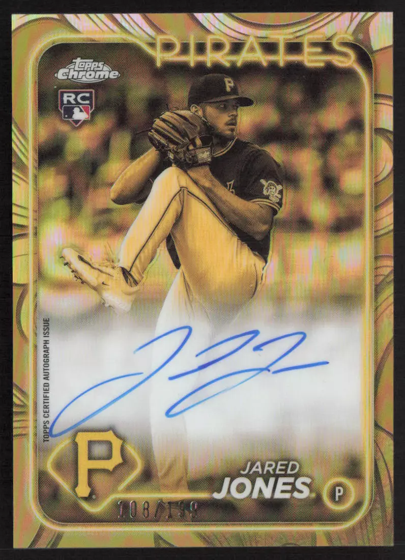 2024 Topps Gilded Collection Baseball Jared Jones #GOLD-JJ