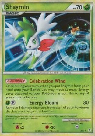 Shaymin 2010 Pokemon HeartGold & SoulSilver Unleashed