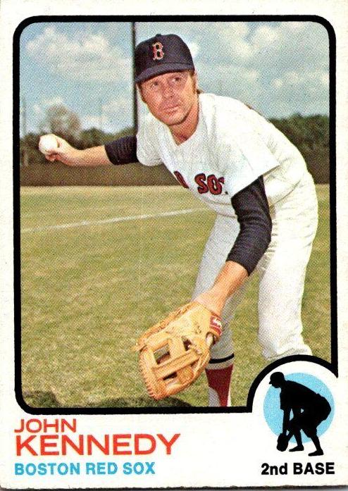 1973 Topps John Kennedy #437 card