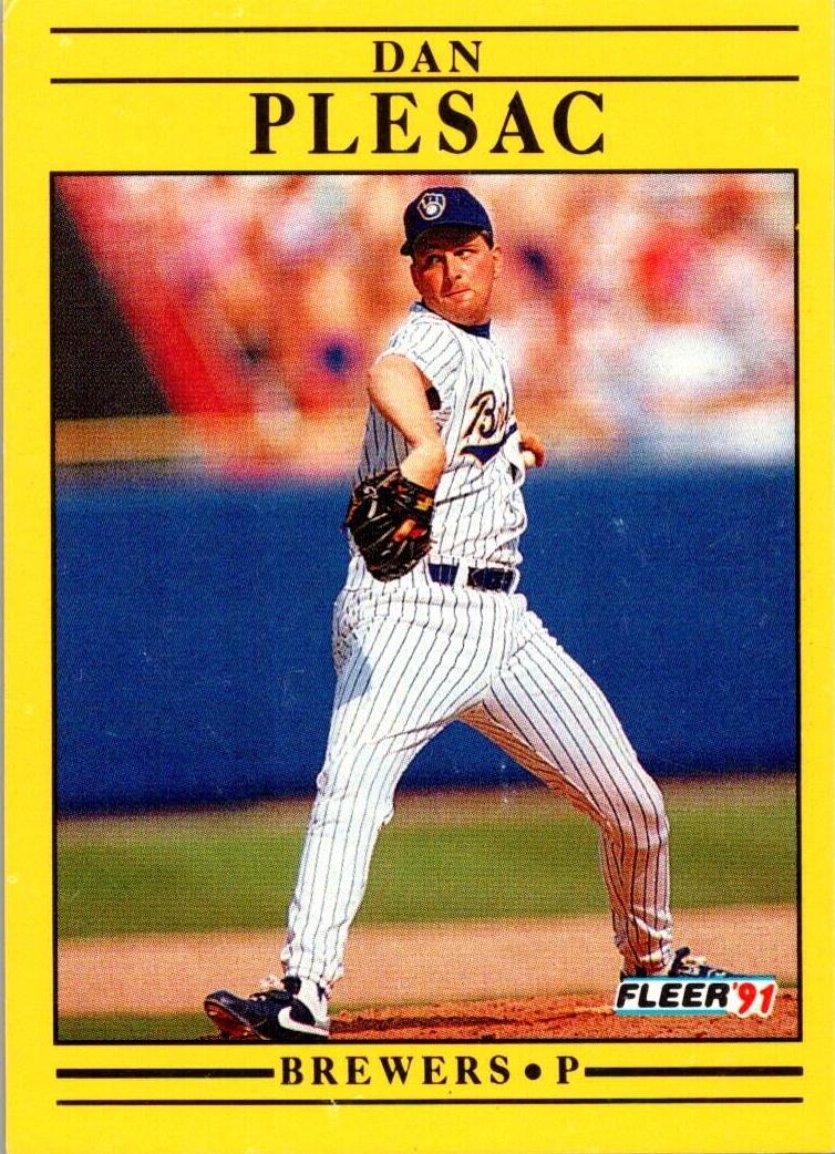 1991 Dan Plesac #594