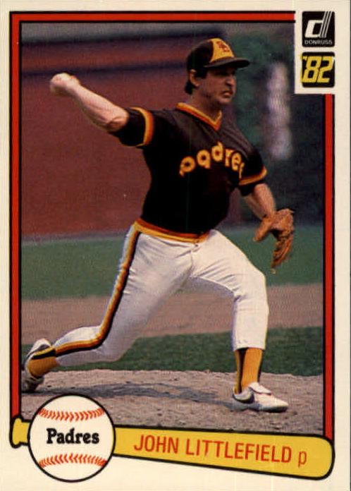 1982 Donruss John Littlefield #145 card