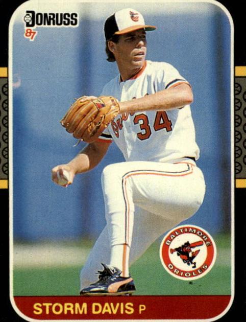 1987 Storm Davis #273