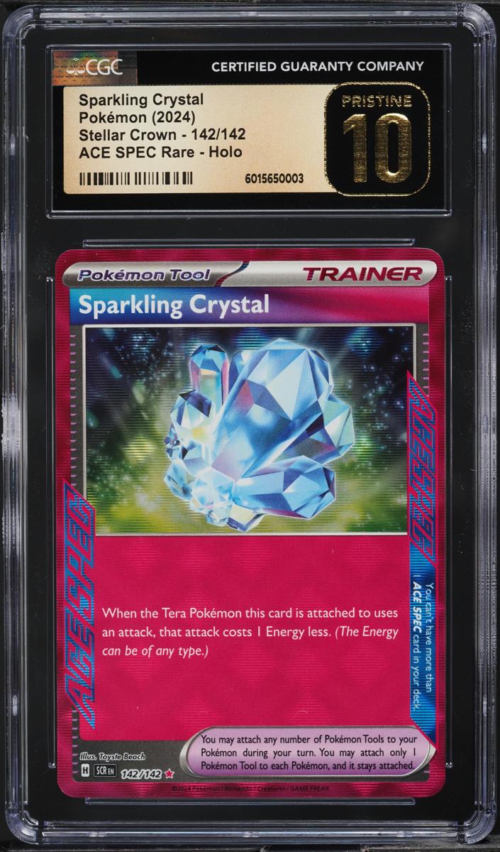Sparkling Crystal 2024 Pokemon Scarlet & Violet Stellar Crown