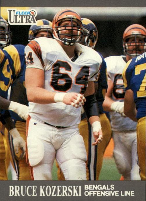 Bruce Kozerski 1991 Fleer Ultra Football